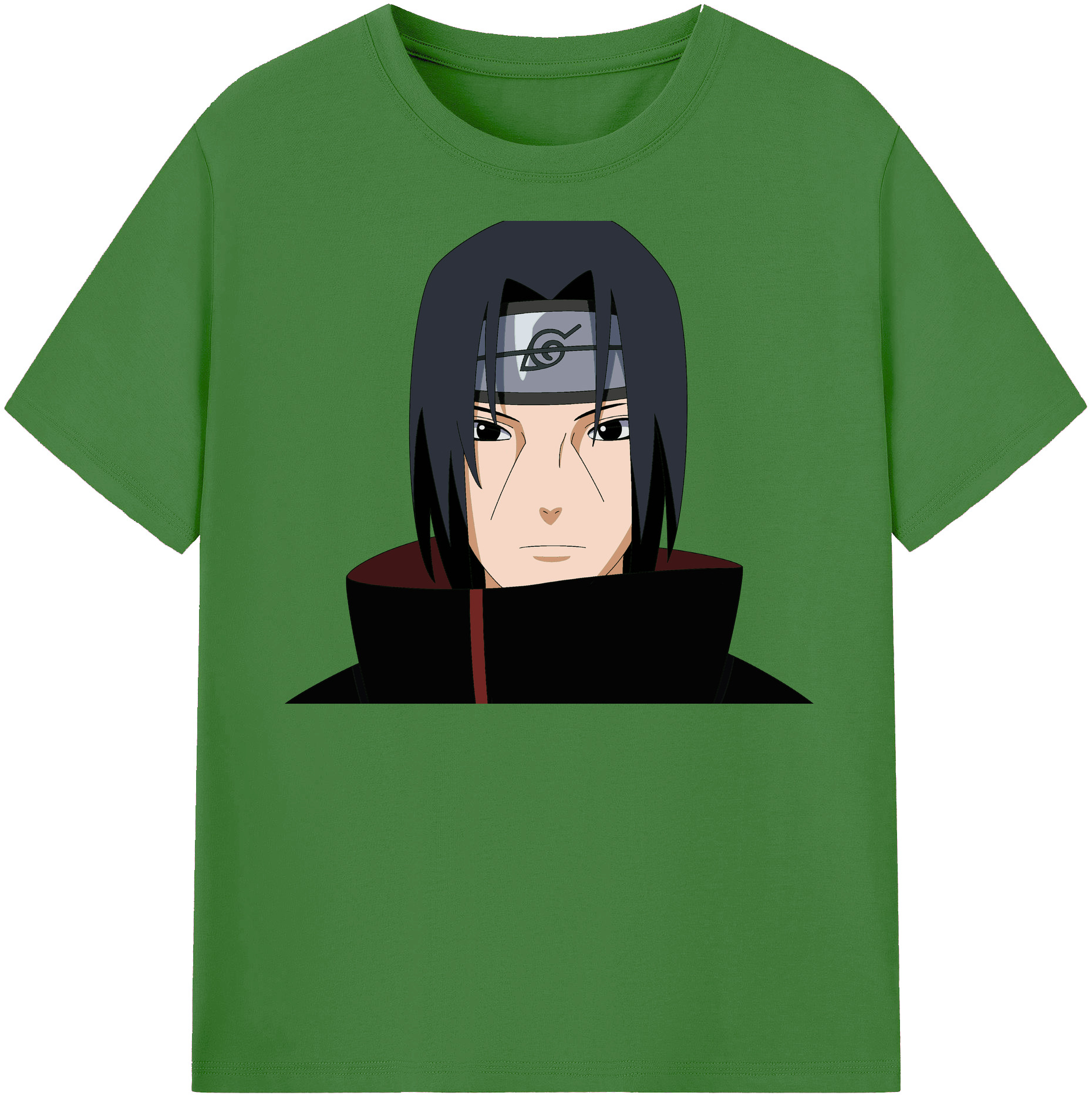 （画像用） NARUTO -ナルト- うちは イタチ Uchiha Itachi レディースカジュアルプリントTシャツ（綿100％）